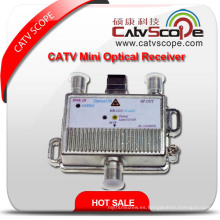 Mini receptor óptico de CATV / nudo óptico de fibra